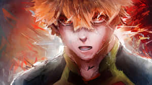 Kunigami Intense Battle Stance Wallpaper