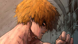 Kunigami Intense Training Scene Wallpaper