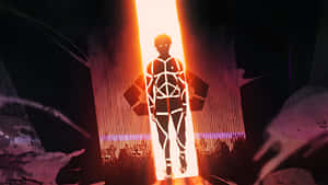 Kunigami Powerful Entrance Scene Wallpaper