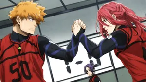 Kunigami Volleyball Team Spirit Wallpaper