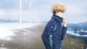 Kunigami Winter Reflection Wallpaper