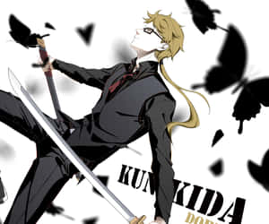 Kunikida Doppo In A Vibrant And Colorful Digital Illustration Wallpaper