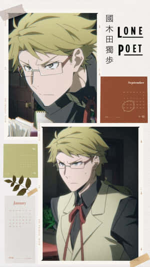Kunikida Doppo In Action Wallpaper