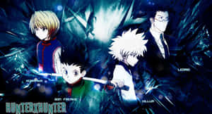 Kurapika Leorio Killua And Gon Hunter X Hunter Wallpaper