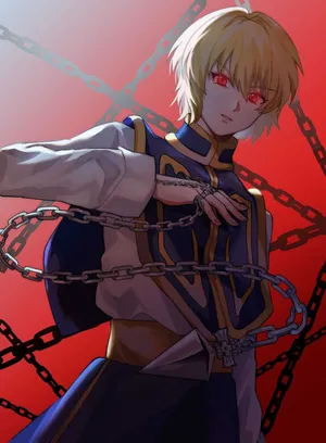 Kurapika With Dowsing Chain Wallpaper