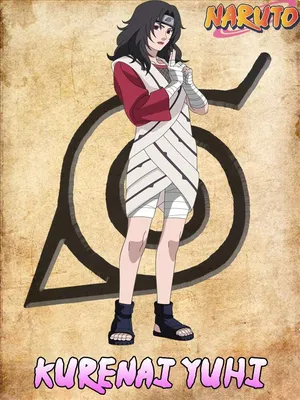 Kurenai Yuhi Standing Confidently In Her Ninja Attire Wallpaper