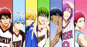 Kuroko's Characters Showcase Wallpaper