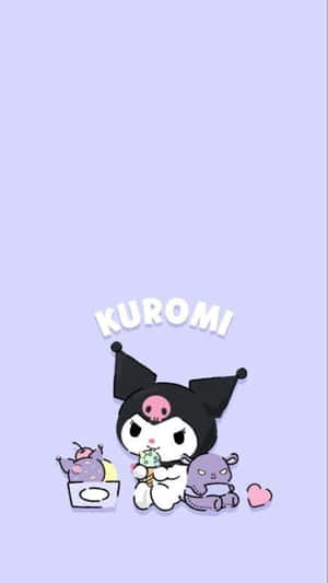 Kuromi Kawaii's World Of Cuteness Wallpaper