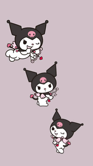 Kuromi The Cupid Trio Wallpaper