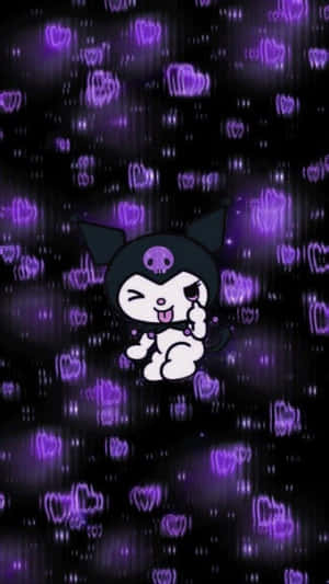 Kuromi, The Stylish And Mischievous Sanrio Character Wallpaper