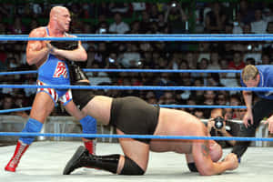 Kurt Angle And The Big Show Wallpaper