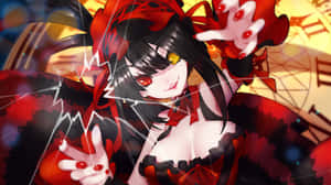 Kurumi Tokisaki Anime Artwork Wallpaper