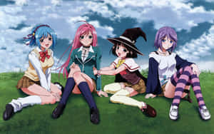 Kurumu Kurono From Rosario Vampire Wallpaper