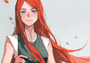 Kushina Uzumaki Brings Soulful Beauty To World Of Naruto Wallpaper