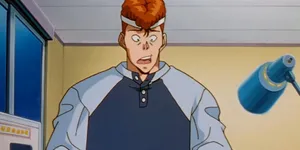 Kuwabara Shocked Expression Anime Wallpaper