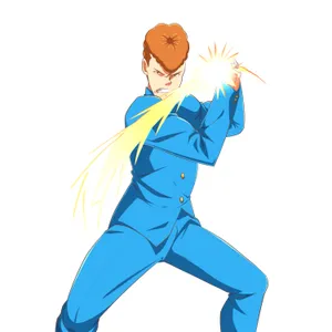 Kuwabara Spirit Sword Action Wallpaper