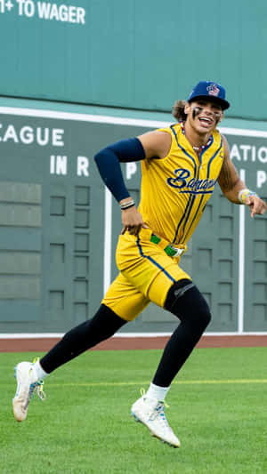 Kyle Jackson Baseball Action Wallpaper