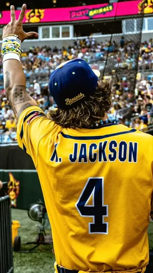 Kyle Jackson Baseball Star Wallpaper