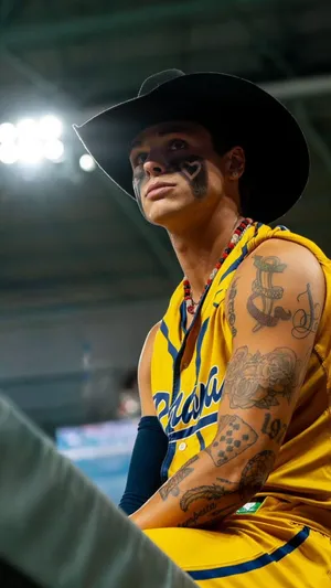 Kyle Jackson In Game Face Wallpaper