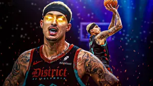 Kyle Kuzma Basketball Highlights Wallpaper