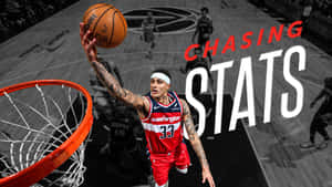 Kyle Kuzma Chasing Stats Wallpaper