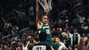 Kyle Kuzma Dunk Highlights Wallpaper