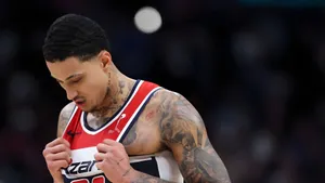 Kyle Kuzma Washington Wizards Focus Wallpaper