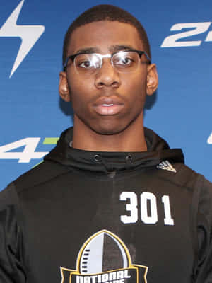 Kyle Pitts Young Athlete Portrait Wallpaper