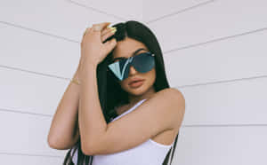 Kylie Jenner - The Digital Influencer And Socialite Wallpaper