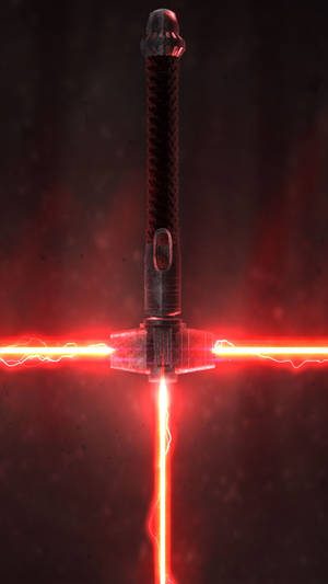 Kylo Lightsaber Star Wars 4k Iphone Wallpaper