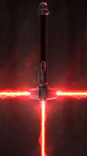 Kylo Lightsaber Star Wars 4k Iphone Wallpaper
