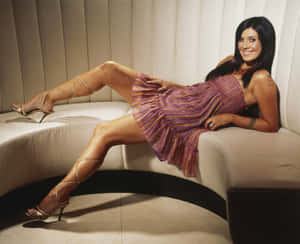 Kym Marsh Strikes A Pose Wallpaper