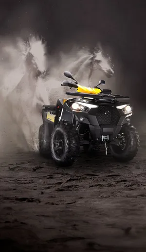 Kymco A T V Action Shot Wallpaper