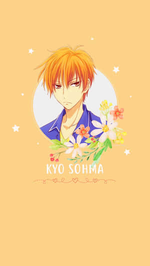 Kyo Sohma Anime Character Illustration Wallpaper