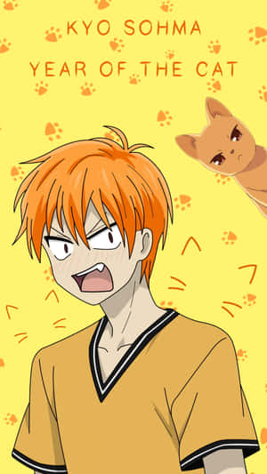 Kyo Sohma, Cat Of The Sohma Clan Wallpaper