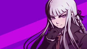 Kyoko Kirigiri Purple Danganronpa Pfp Wallpaper