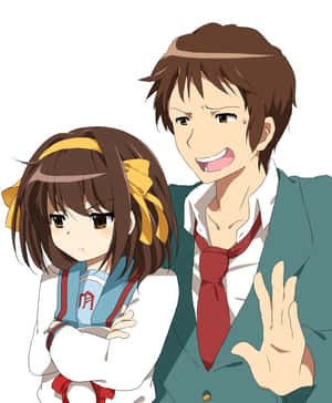 Kyon - A Leader In Thoughtful Expressions Wallpaper