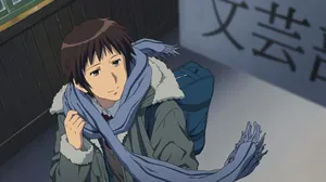 Kyon - The Pensive Student Wallpaper