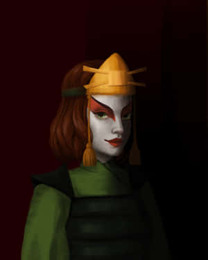 Kyoshi_ Warrior_ Portrait Wallpaper