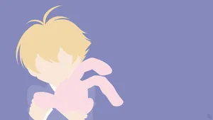 Kyoya Ootori From Ouran High School Host Club Relaxing At A Café Wallpaper