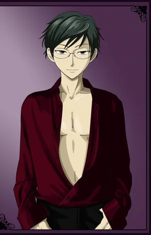 Kyoya Ootori - The Cool Strategist Of Ouran High School Host Club Wallpaper