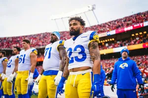 Kyren Williams Rams Game Day Wallpaper