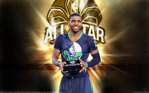 Kyrie Irving All Star Award Wallpaper