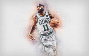 Kyrie Irving Cool Basketball Player Wallpaper