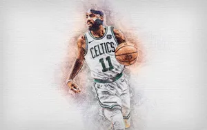 Kyrie Irving Cool Basketball Player Wallpaper