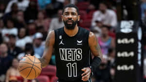 Kyrie Irving Of The Brooklyn Nets Wallpaper