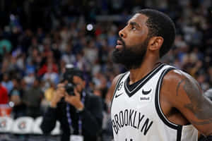 Kyrie Irving Ready For The Season With The Brooklyn Nets Wallpaper