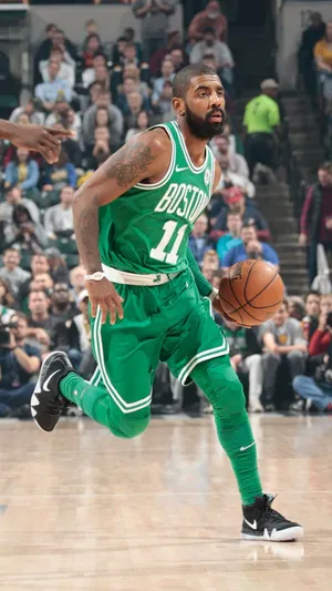 Kyrie Irving Using The Revolutionary Iphone Wallpaper