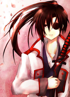 Kyubei Yagyu Anime Samurai Portrait Wallpaper