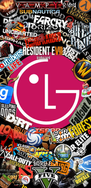 L G T V Gaming Collage Wallpaper